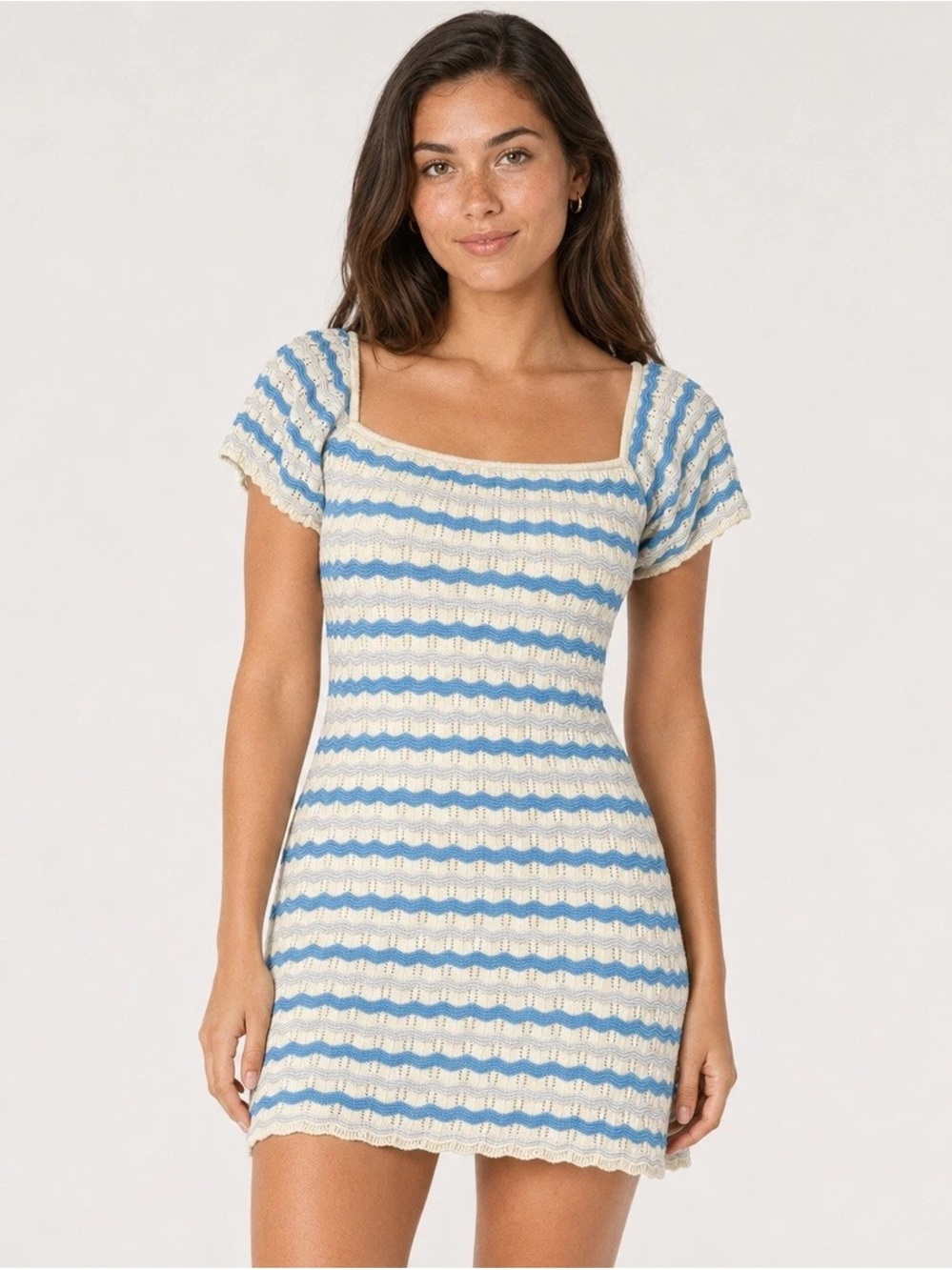 Hollister Crochet Mini Dress